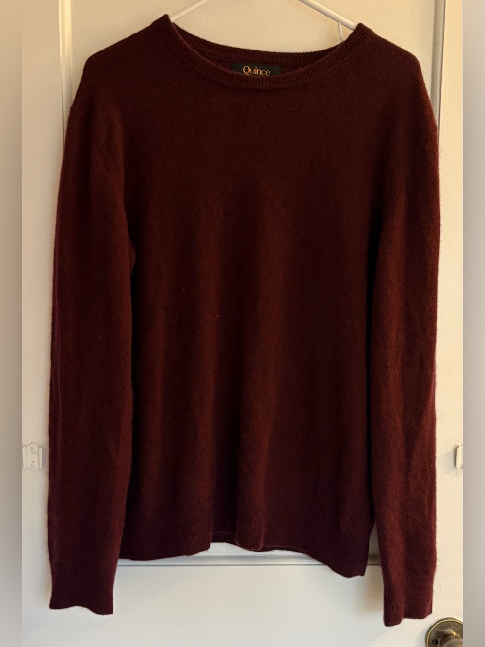 Quince Mongolian 100% Cashmere Crewneck Sweater Size Large